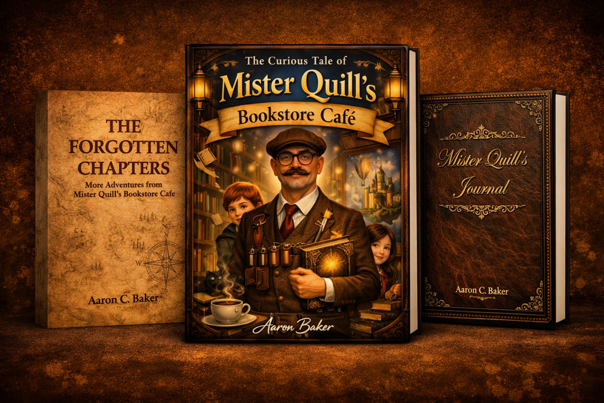Good Morning from Mister Quill’s: Explore My Three Books