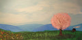 24 in x 12 in Landscape Painting