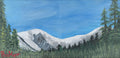 Mountain View 24" x 12" Landscape Painting. 1 of 1 original.