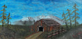 Old Barn 24" x 36" Landscape Painting. 1 of 1 original.